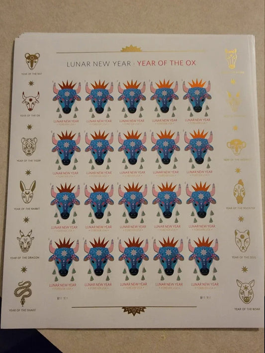 2022 Forever Lunar Year of the OX