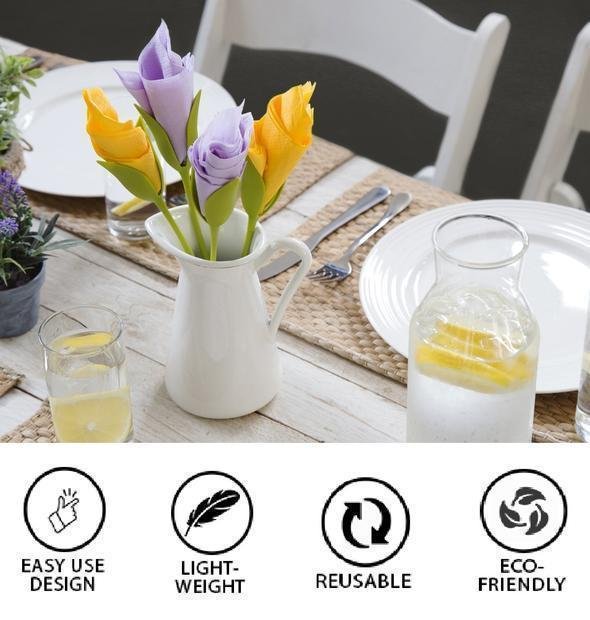 3-Second Bloom Napkin Folder（Buy 20 PCS Get 30 PCS and Free Shipping）