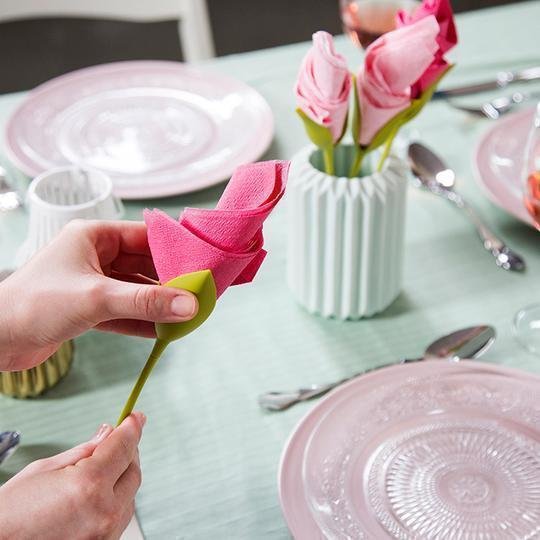 3-Second Bloom Napkin Folder（Buy 20 PCS Get 30 PCS and Free Shipping）